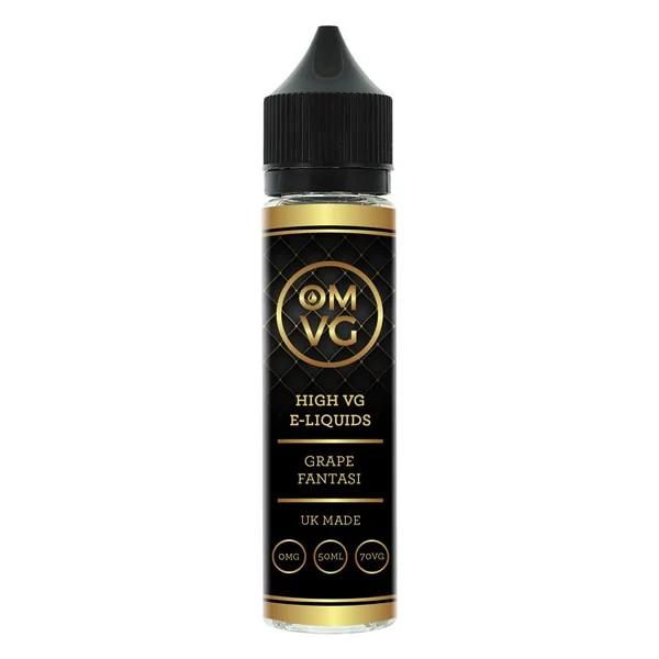 Grape Fantasi Shortfill E Liquid 50ml by OMVG