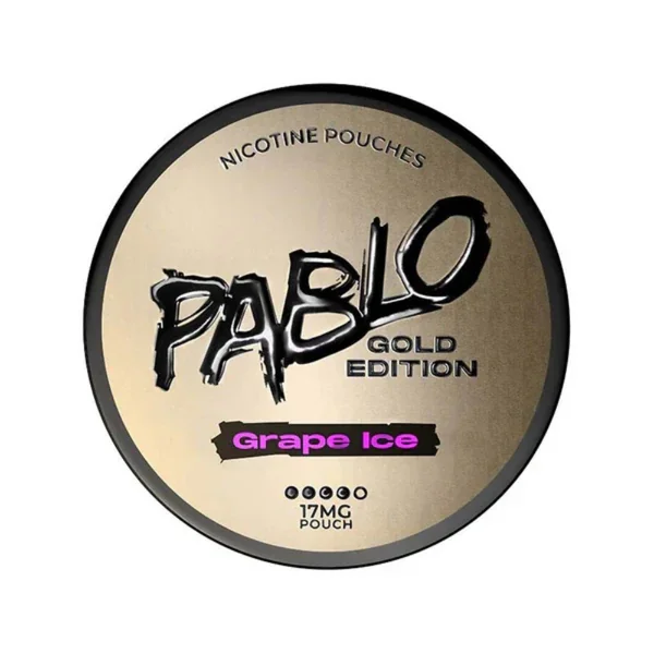 Grape Ice Gold Edition Nicotine Pouches By Pablo