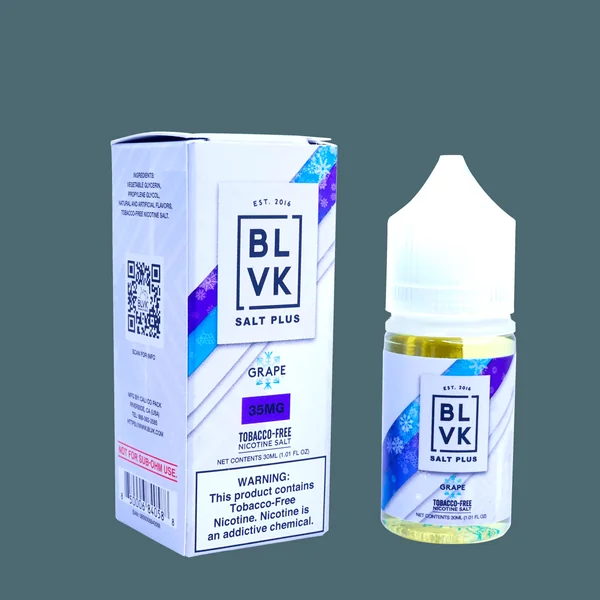 Grape ICE Plus TFN Salt Nic by BLVK Premium E-liquids (30ml)