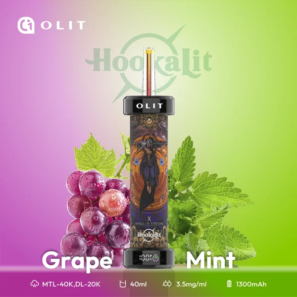 Grape Mint - Olit 40K Hookah