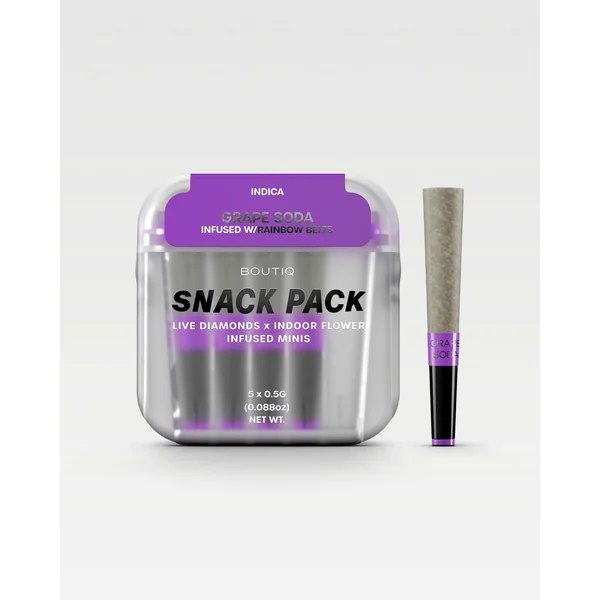 Grape Soda x Rainbow Belts Infused Pre-Roll | 5 x 0.5g