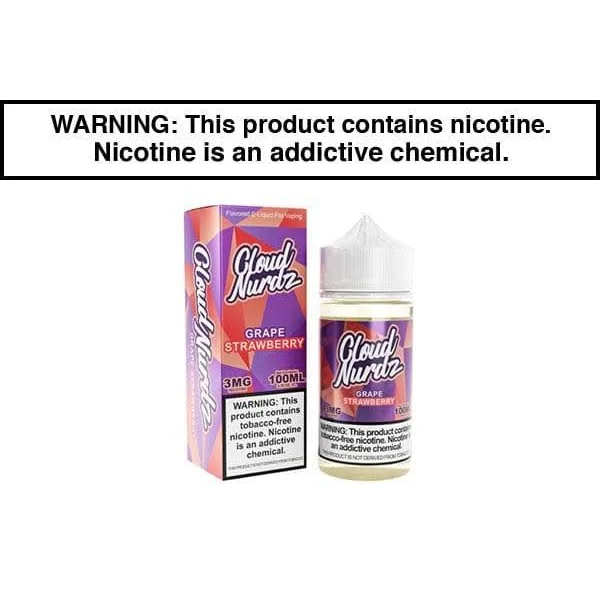 GRAPE STRAWBERRY BY CLOUD NURDZ TFN 100ML
