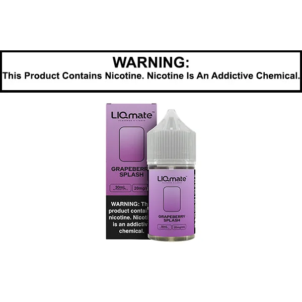 GRAPEBERRY SPLASH BY 7 DAZE LIQMATE SALTS 30ML