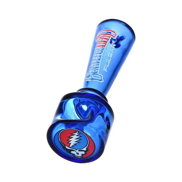 Grateful Dead x Pulsar Geometric Glass Spoon Pipe | 4.25" - Image 4