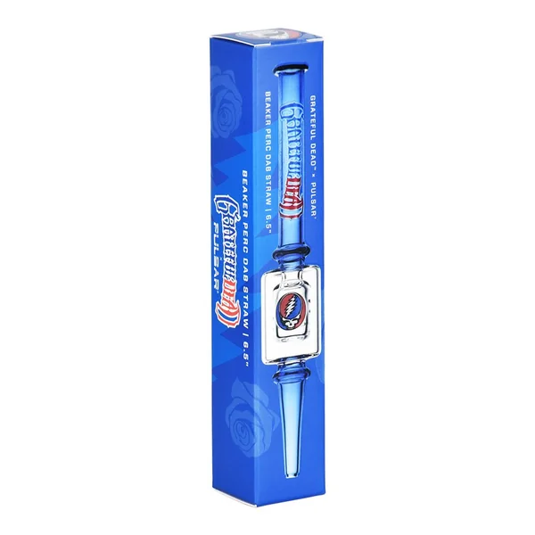 Grateful Dead x Pulsar Steal Your Face Dab Straw | 6.5" - Image 4