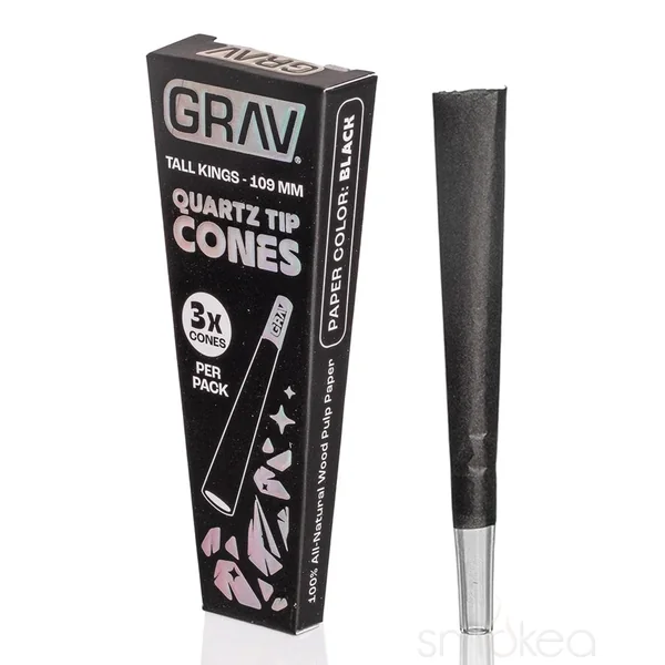 GRAV Tall Kings Quartz Tips Cones (3-Pack) - Image 2