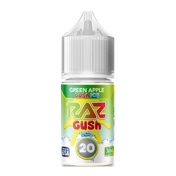 Green Apple Gush Ice RAZ X Pod Juice Salts (Nixodine)