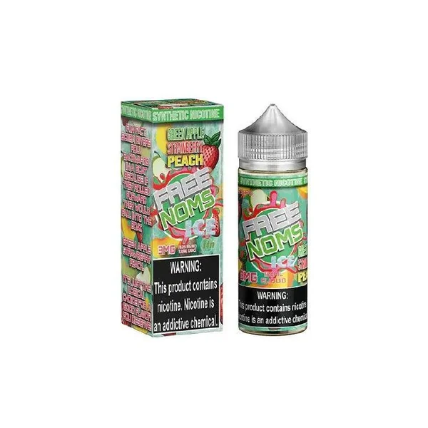 Green Apple Strawberry Peach Ice - Free Noms TFN 120mL