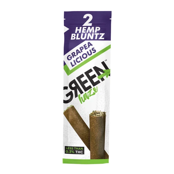 Green Haze Hemp Bluntz Singles - Image 3