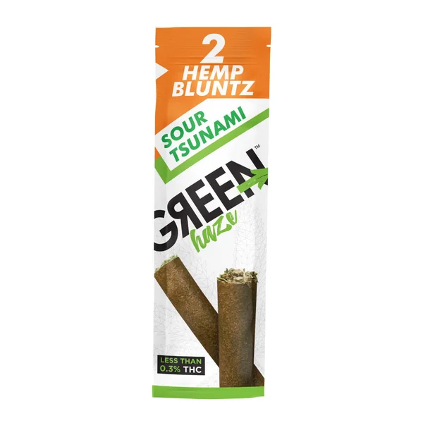 Green Haze Hemp Bluntz Singles - Image 5
