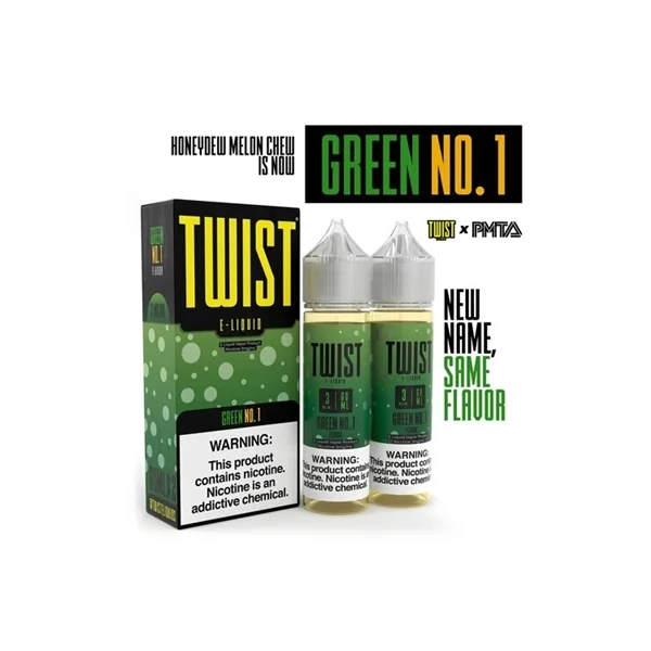 Green No. 1 (Honeydew Melon Chew) by Twist E-Liquid 120mL $14.75