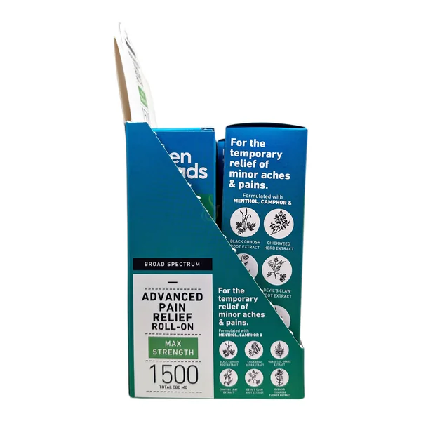 Green Roads 1500mg CBD Roll On - Image 2
