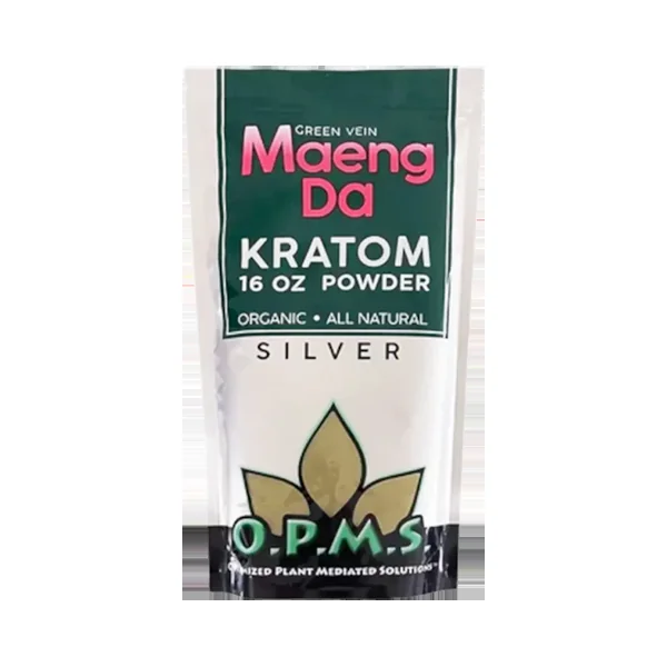Green Vein Maeng Da OPMS Silver Powder - Image 3