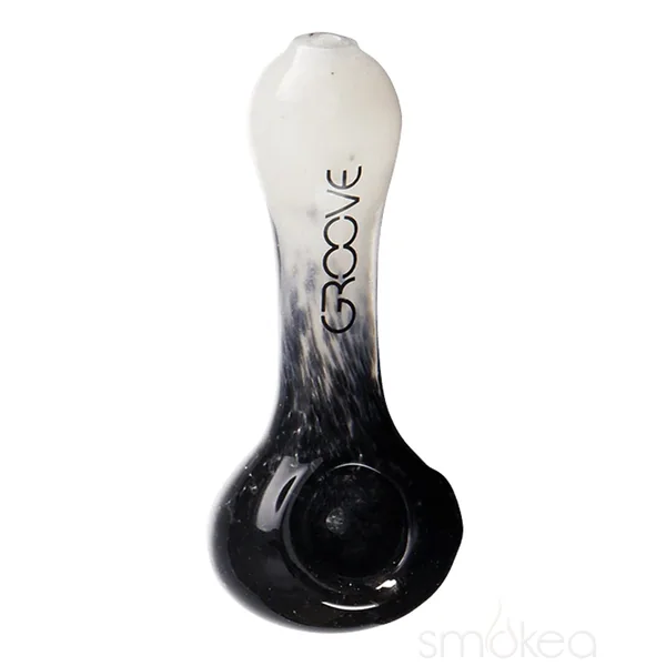 Groove 4" Fritted Spoon Hand Pipe - Image 3