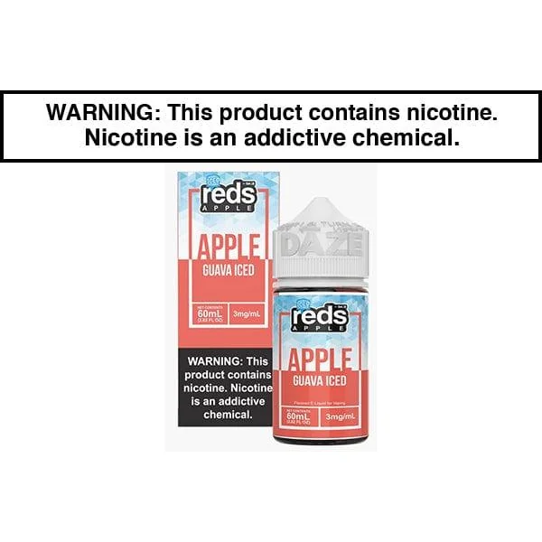 GUAVA APPLE ICED BY REDS E JUICE 60ML