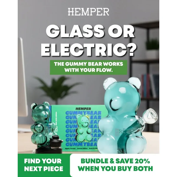 Gummy Bear Bong & Puffco Peak Top