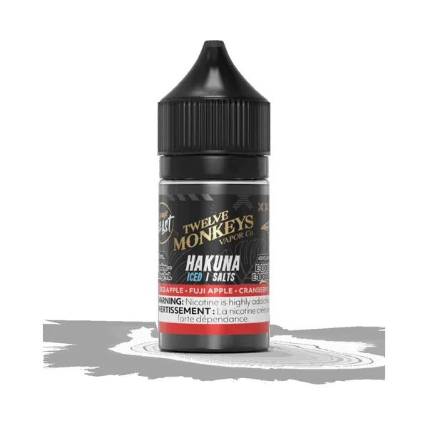 Hakuna (Iced) - Flavour Beast x 12 Monkeys E-Liquid | VapeLoft