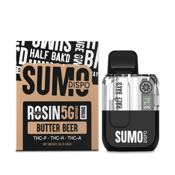 Half Baked Sumo THC Rosin Blend Dispo – 5 Grams