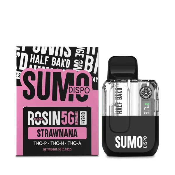Half Baked Sumo THC Rosin Blend Dispo – 5 Grams - Image 5