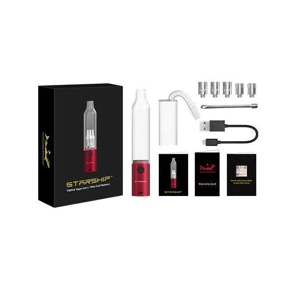 Hamilton Devices CCELL® Starship Triple 510 Battery Bong - Image 6