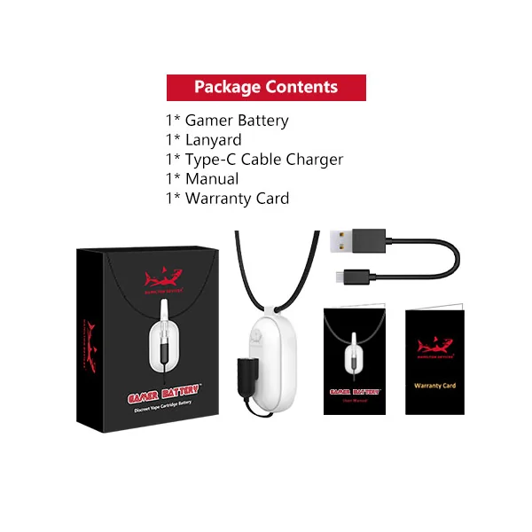 Hamilton Devices Gamer Battery-White - Image 4