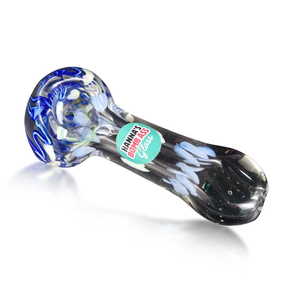 Hanna's Bomb Ass Glass 3.5" The Renegade Hand Pipe - Image 2