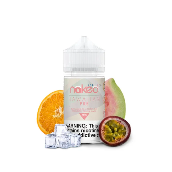Hawaiian Pog ICE by Naked Menthol 100 60ml - Image 2