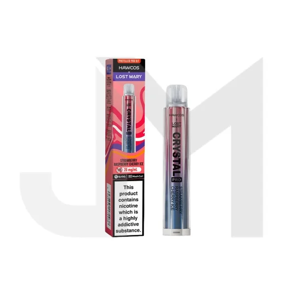 Hawcos x Lost Mary Crystal Pro Prefilled Pod Vape Kit - Image 12