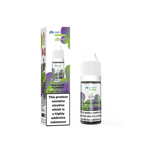 Hayati Pro Max Kiwi Grape Raspberry Nic Salt E-Liquid 10ml