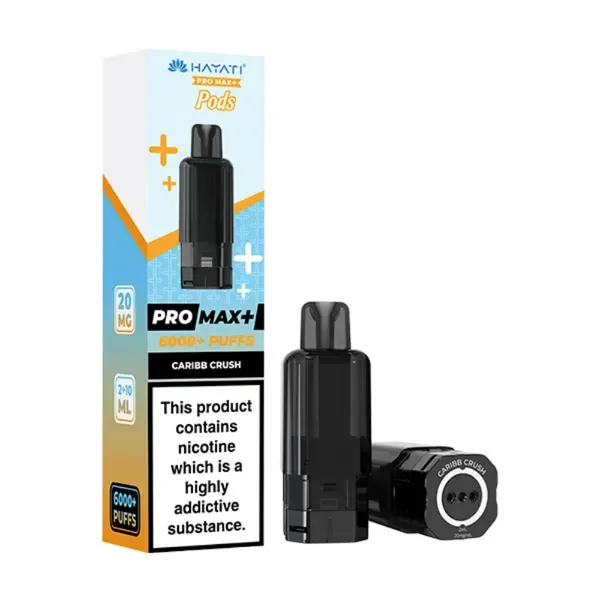 Hayati Pro Max Plus 6000 Prefilled Pod Caribb Crush