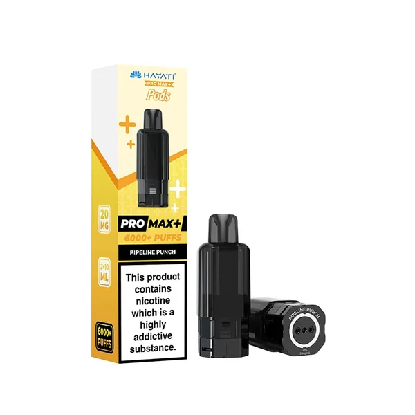 Hayati Pro Max Plus Pipeline Punch Prefilled Pod + Refill