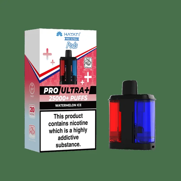Hayati Pro Ultra Plus 25k Prefilled Pods Watermelon Ice