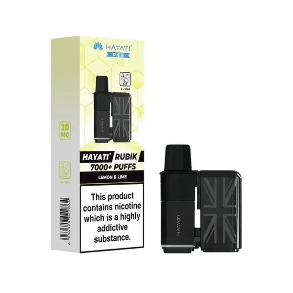 Hayati Rubik 7000 Lemon Lime Refill Pod