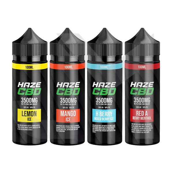 Haze 3500mg CBD E-Liquid 100ml (50VG/50PG)