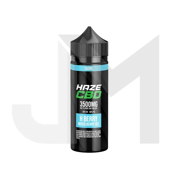 Haze 3500mg CBD E-Liquid 100ml (50VG/50PG) - Image 2