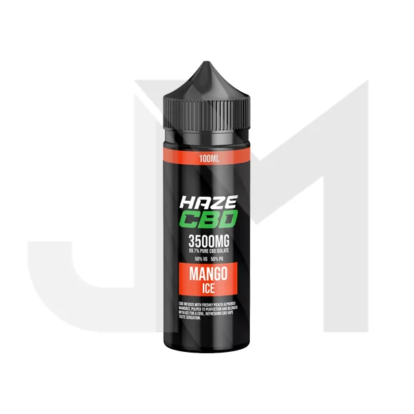 Haze 3500mg CBD E-Liquid 100ml (50VG/50PG) - Image 4