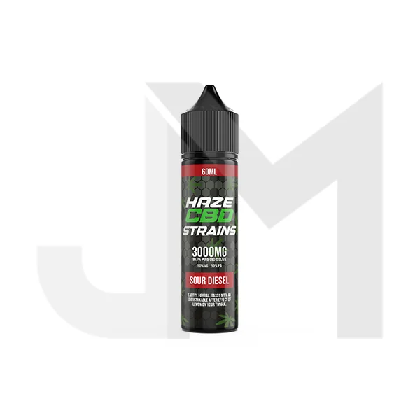 Haze CBD Strains 3000mg CBD E-Liquid 50ml Shortfill 0mg (50VG/50PG) - Image 2