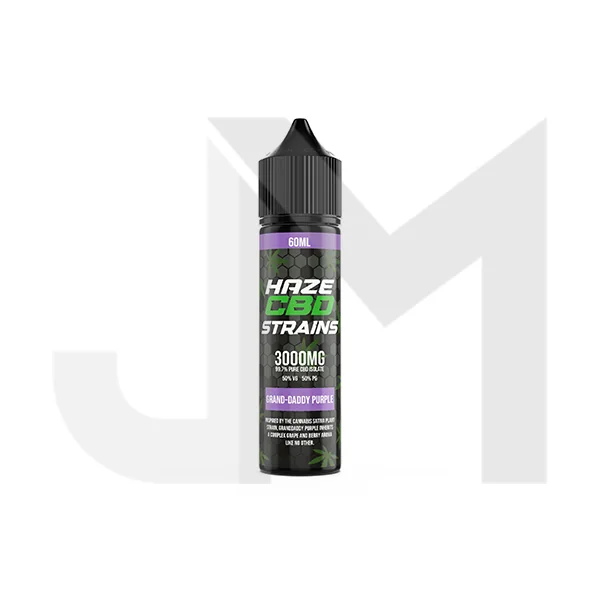 Haze CBD Strains 3000mg CBD E-Liquid 50ml Shortfill 0mg (50VG/50PG) - Image 8