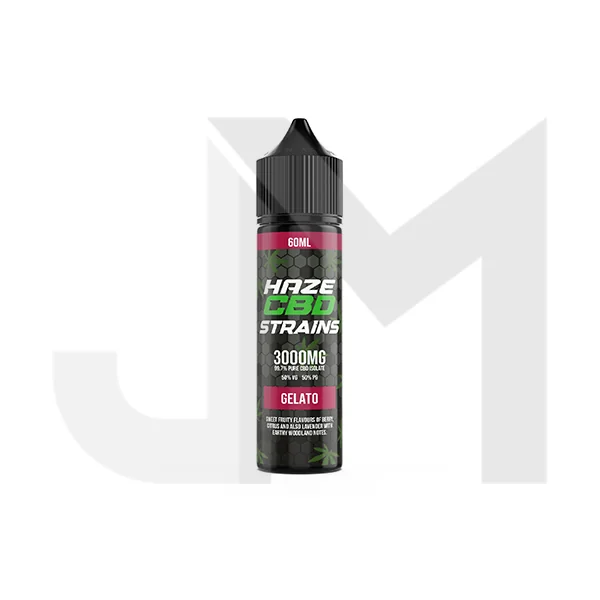 Haze CBD Strains 3000mg CBD E-Liquid 50ml Shortfill 0mg (50VG/50PG) - Image 9