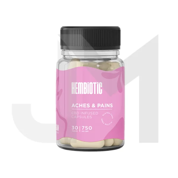 Hembiotic 750mg Functional CBD Capsules - 30 Caps - Image 2
