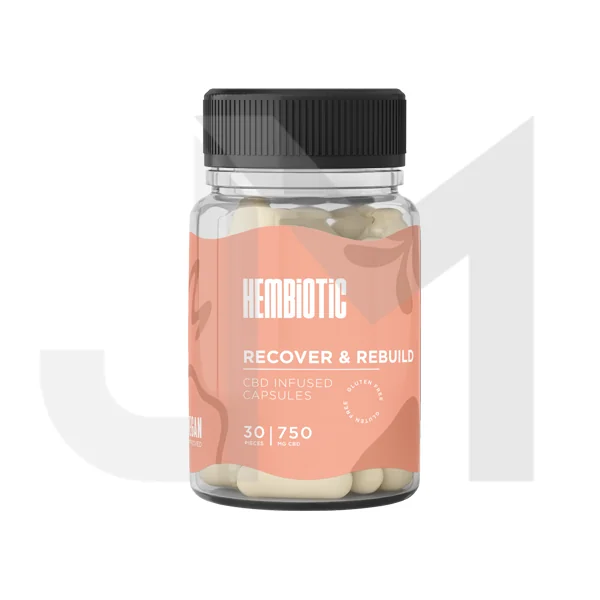 Hembiotic 750mg Functional CBD Capsules - 30 Caps - Image 11