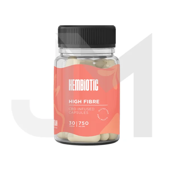 Hembiotic 750mg Functional CBD Capsules - 30 Caps - Image 5