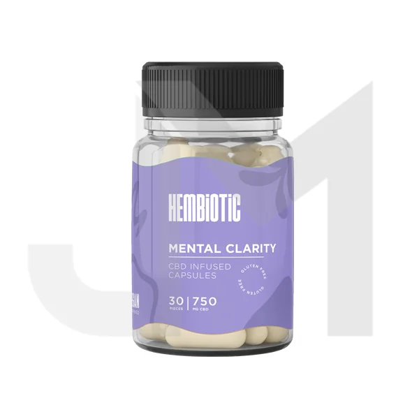 Hembiotic 750mg Functional CBD Capsules - 30 Caps - Image 7