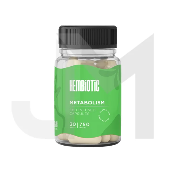 Hembiotic 750mg Functional CBD Capsules - 30 Caps - Image 8
