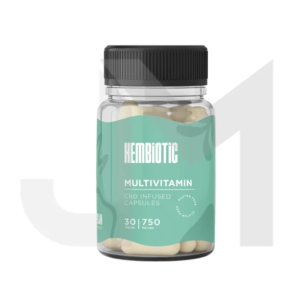 Hembiotic 750mg Functional CBD Capsules - 30 Caps - Image 9