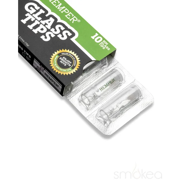 Hemper 10mm Glass Filter Tips (5-Pack) - Image 3