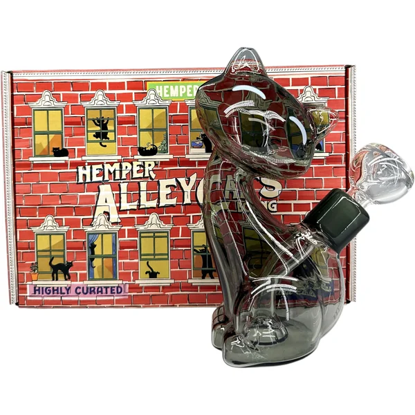 Hemper 6.3 Inch Alley Cats Water Pipe - Image 2