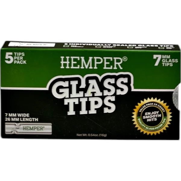 Hemper 7mm Glass Tips