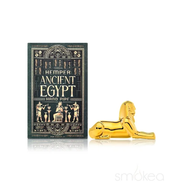Hemper Egypt Sphinx Glass Hand Pipe
