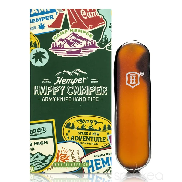 Hemper Happy Camper Army Knife Hand Pipe